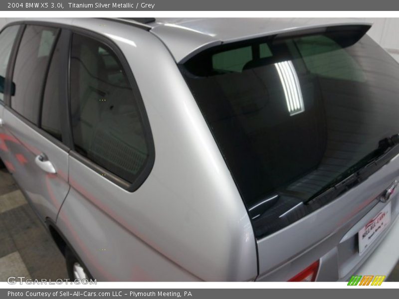 Titanium Silver Metallic / Grey 2004 BMW X5 3.0i