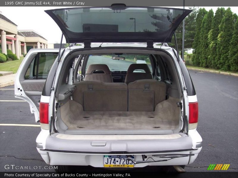 Frost White / Gray 1995 GMC Jimmy SLE 4x4