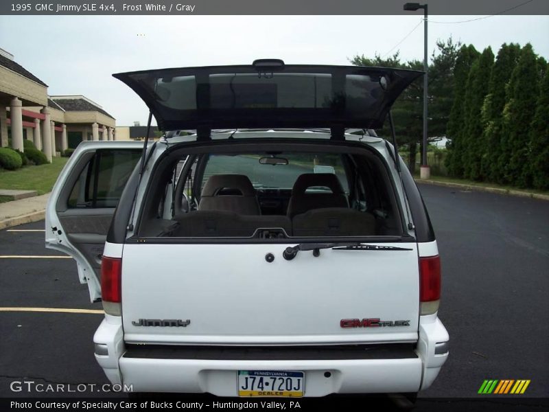 Frost White / Gray 1995 GMC Jimmy SLE 4x4