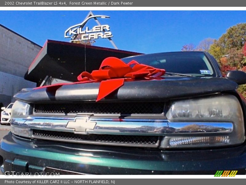 Forest Green Metallic / Dark Pewter 2002 Chevrolet TrailBlazer LS 4x4