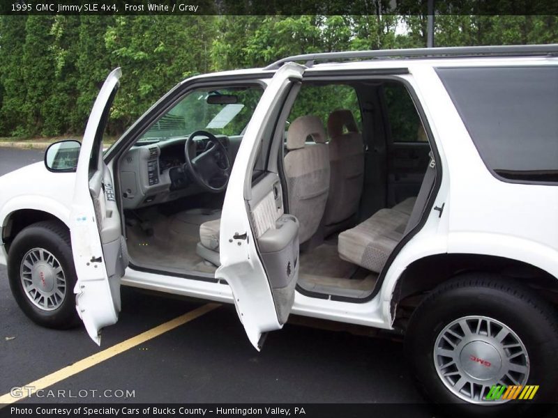 Frost White / Gray 1995 GMC Jimmy SLE 4x4