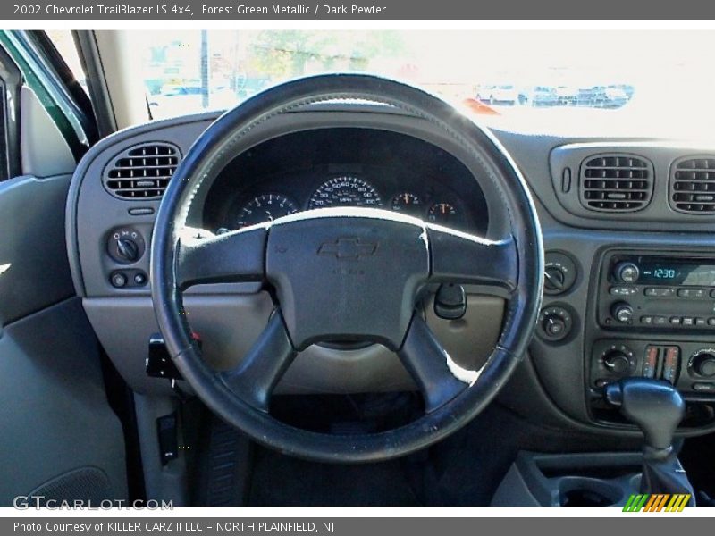 Forest Green Metallic / Dark Pewter 2002 Chevrolet TrailBlazer LS 4x4