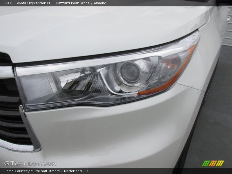 Blizzard Pearl White / Almond 2015 Toyota Highlander XLE