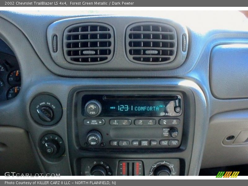 Forest Green Metallic / Dark Pewter 2002 Chevrolet TrailBlazer LS 4x4