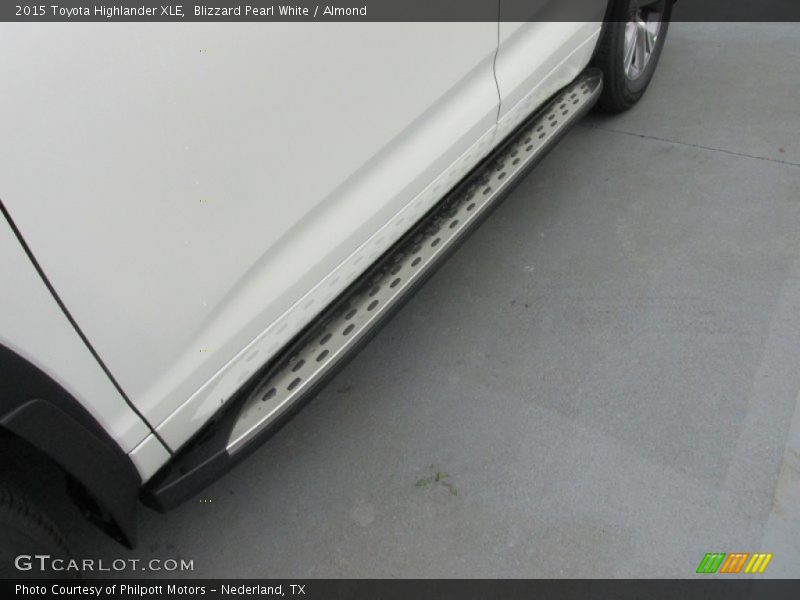 Blizzard Pearl White / Almond 2015 Toyota Highlander XLE