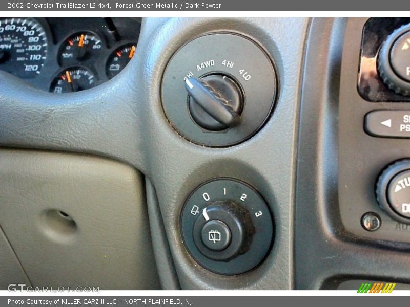 Forest Green Metallic / Dark Pewter 2002 Chevrolet TrailBlazer LS 4x4