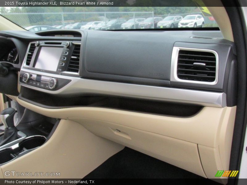 Blizzard Pearl White / Almond 2015 Toyota Highlander XLE