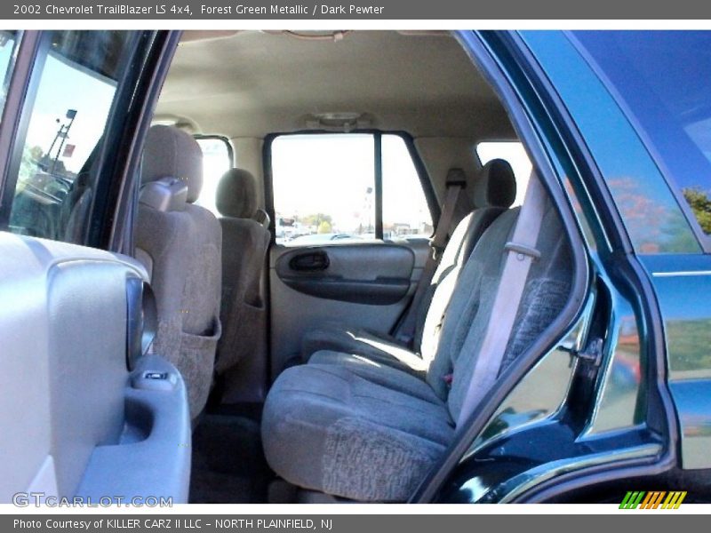 Forest Green Metallic / Dark Pewter 2002 Chevrolet TrailBlazer LS 4x4