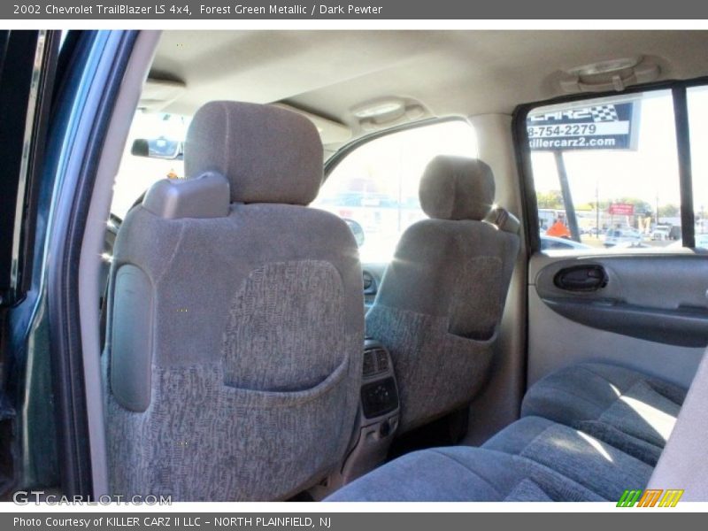 Forest Green Metallic / Dark Pewter 2002 Chevrolet TrailBlazer LS 4x4