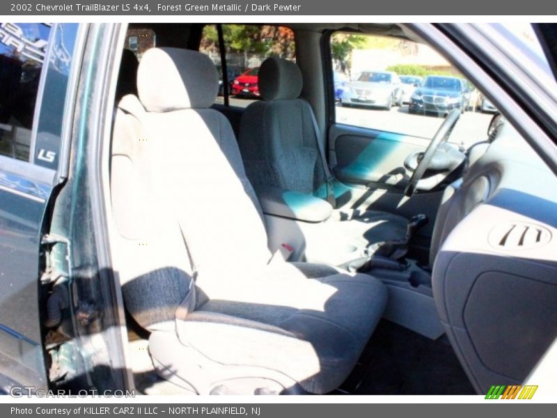 Forest Green Metallic / Dark Pewter 2002 Chevrolet TrailBlazer LS 4x4