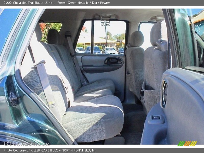 Forest Green Metallic / Dark Pewter 2002 Chevrolet TrailBlazer LS 4x4