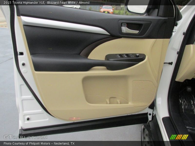 Blizzard Pearl White / Almond 2015 Toyota Highlander XLE