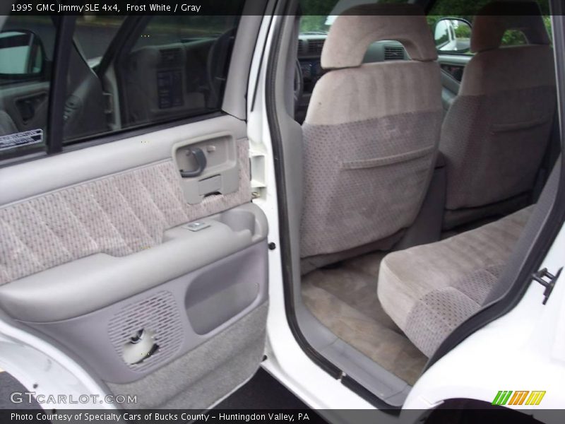 Frost White / Gray 1995 GMC Jimmy SLE 4x4