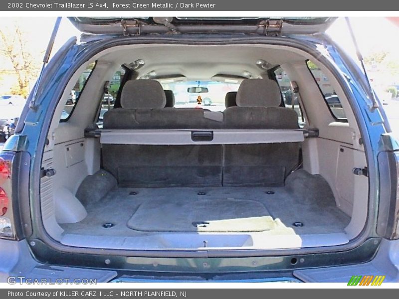 Forest Green Metallic / Dark Pewter 2002 Chevrolet TrailBlazer LS 4x4