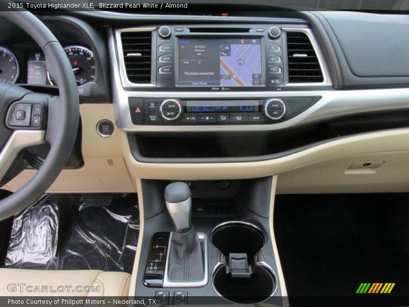 Blizzard Pearl White / Almond 2015 Toyota Highlander XLE