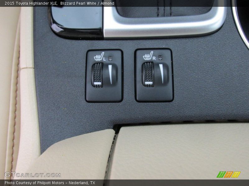 Blizzard Pearl White / Almond 2015 Toyota Highlander XLE