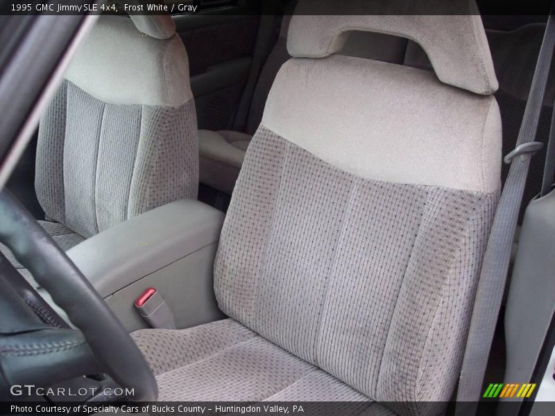 Frost White / Gray 1995 GMC Jimmy SLE 4x4