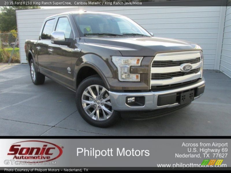 Caribou Metallic / King Ranch Java/Mesa 2015 Ford F150 King Ranch SuperCrew