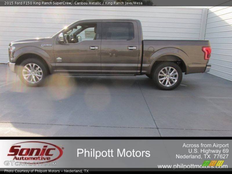 Caribou Metallic / King Ranch Java/Mesa 2015 Ford F150 King Ranch SuperCrew