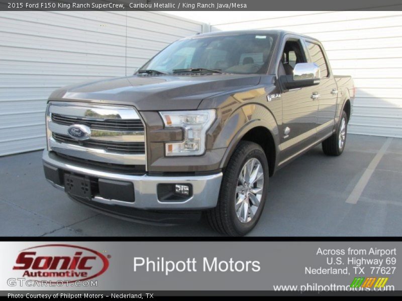 Caribou Metallic / King Ranch Java/Mesa 2015 Ford F150 King Ranch SuperCrew