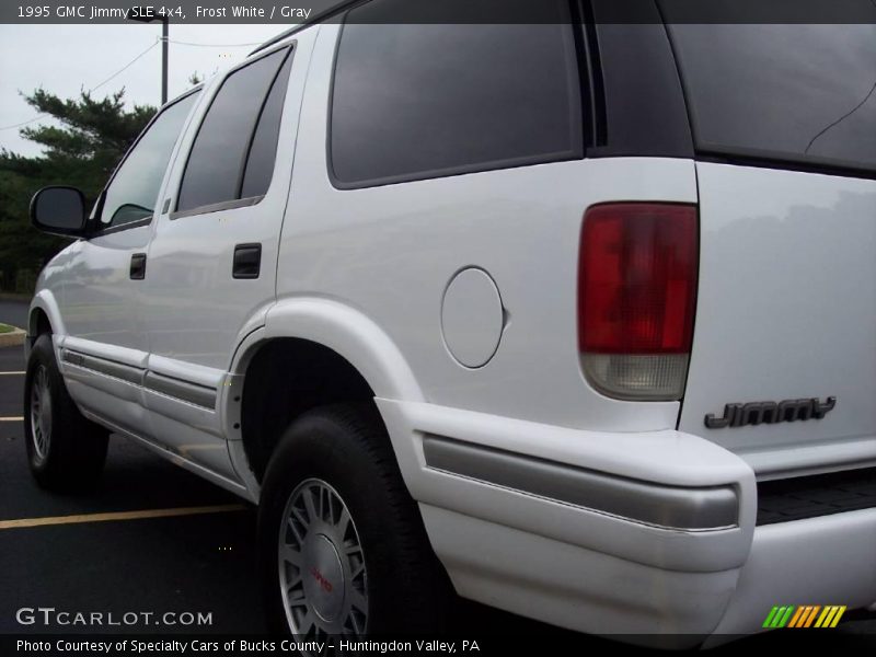 Frost White / Gray 1995 GMC Jimmy SLE 4x4