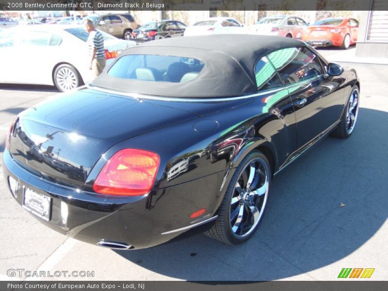 Diamond Black / Beluga 2008 Bentley Continental GTC