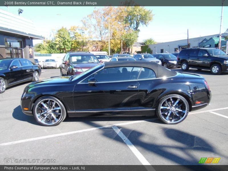Diamond Black / Beluga 2008 Bentley Continental GTC