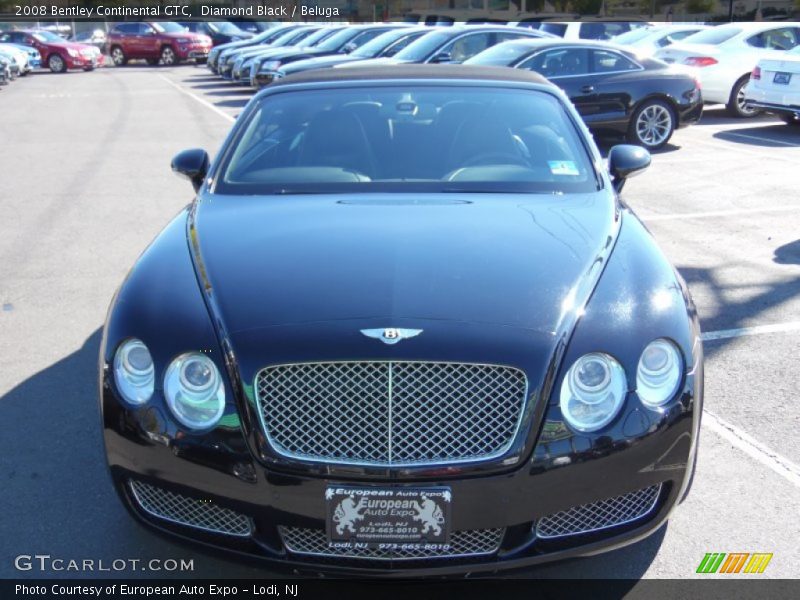 Diamond Black / Beluga 2008 Bentley Continental GTC