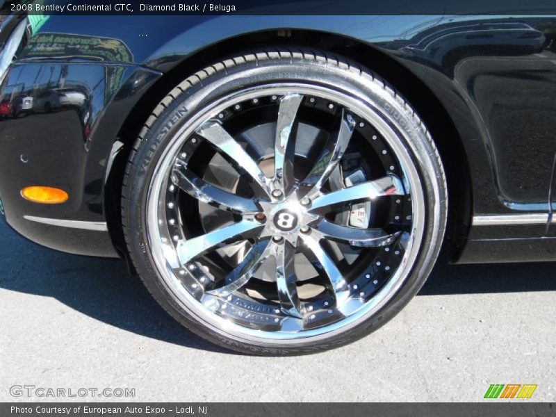 Diamond Black / Beluga 2008 Bentley Continental GTC