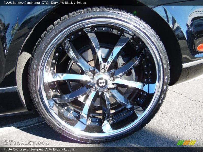 Diamond Black / Beluga 2008 Bentley Continental GTC