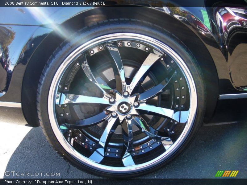 Diamond Black / Beluga 2008 Bentley Continental GTC
