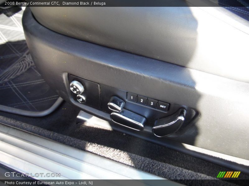 Diamond Black / Beluga 2008 Bentley Continental GTC