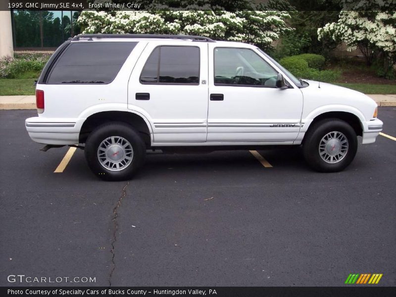 Frost White / Gray 1995 GMC Jimmy SLE 4x4