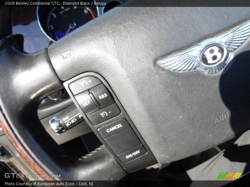Diamond Black / Beluga 2008 Bentley Continental GTC