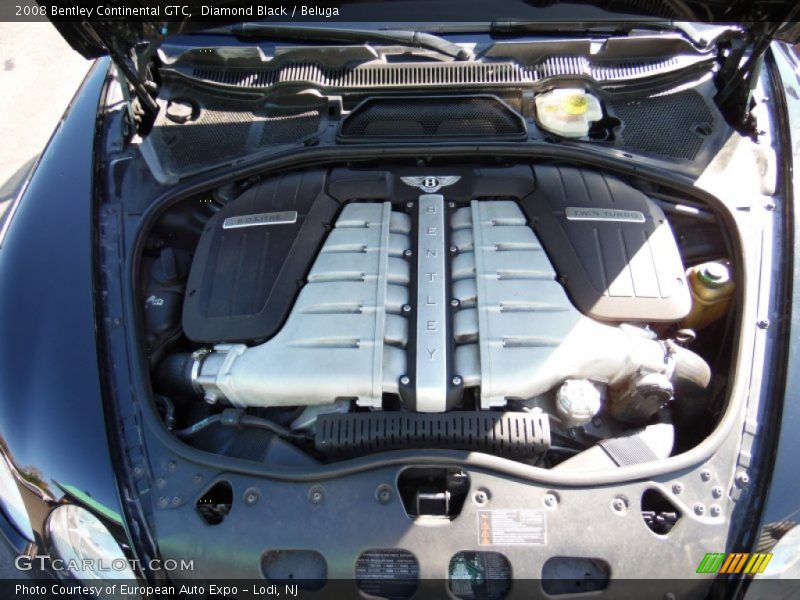 Diamond Black / Beluga 2008 Bentley Continental GTC