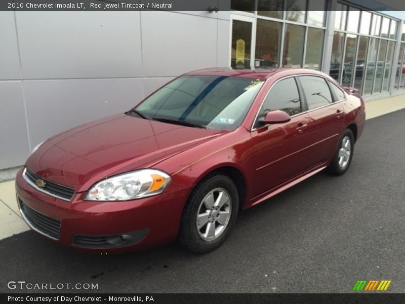 Red Jewel Tintcoat / Neutral 2010 Chevrolet Impala LT