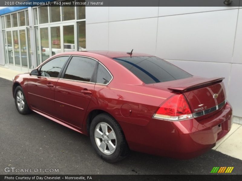 Red Jewel Tintcoat / Neutral 2010 Chevrolet Impala LT