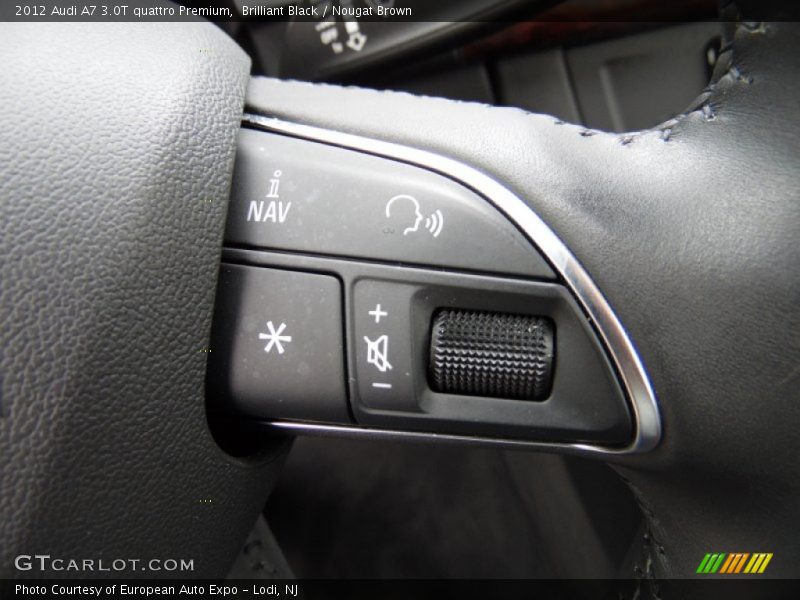 Brilliant Black / Nougat Brown 2012 Audi A7 3.0T quattro Premium