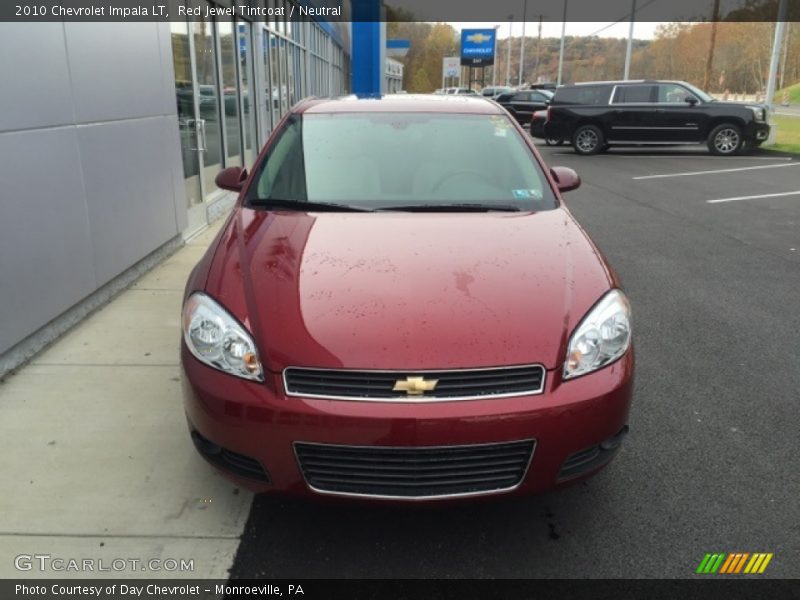 Red Jewel Tintcoat / Neutral 2010 Chevrolet Impala LT