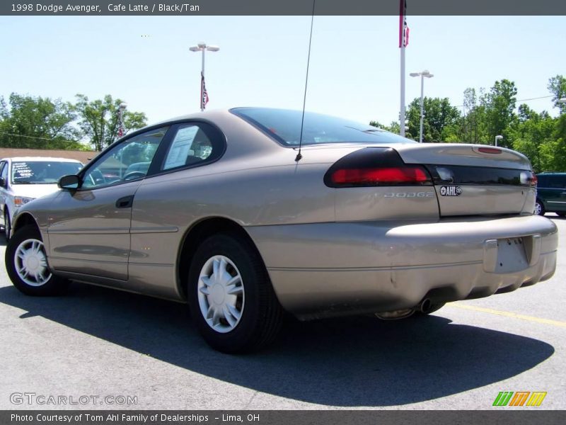 Cafe Latte / Black/Tan 1998 Dodge Avenger