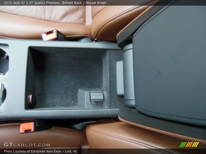 Brilliant Black / Nougat Brown 2012 Audi A7 3.0T quattro Premium