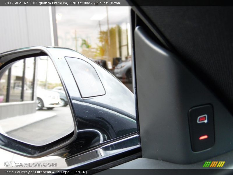 Brilliant Black / Nougat Brown 2012 Audi A7 3.0T quattro Premium