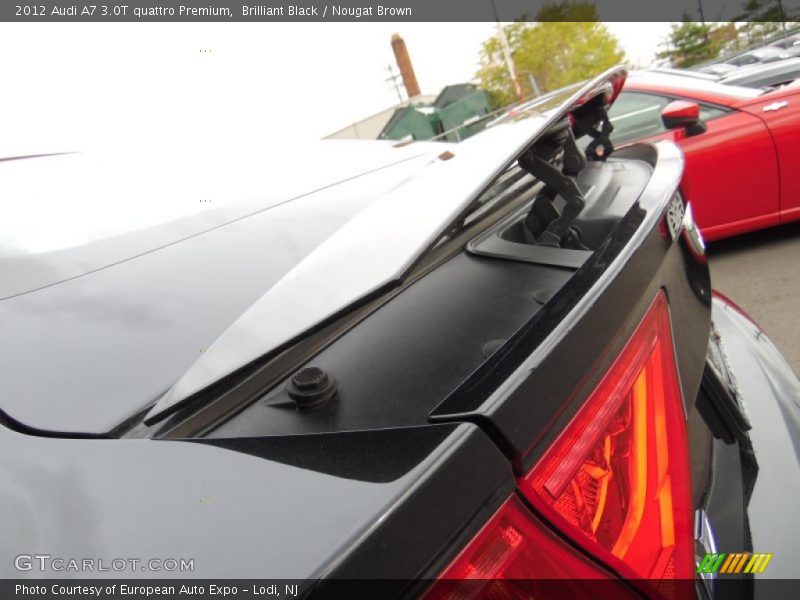 Brilliant Black / Nougat Brown 2012 Audi A7 3.0T quattro Premium
