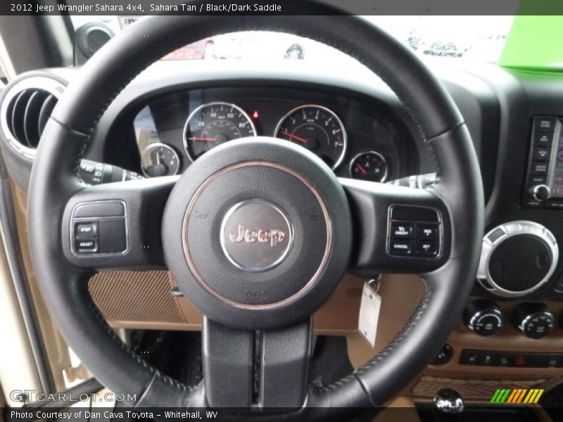  2012 Wrangler Sahara 4x4 Steering Wheel