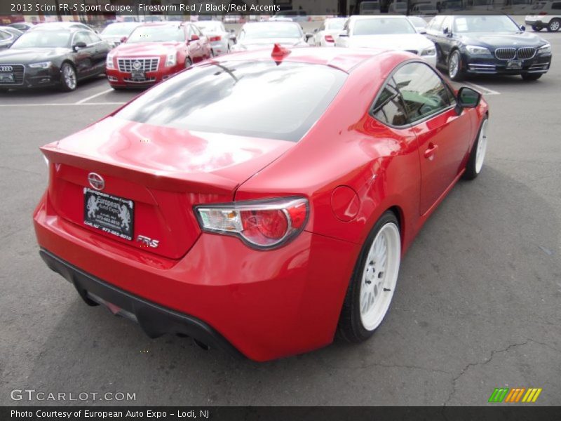 Firestorm Red / Black/Red Accents 2013 Scion FR-S Sport Coupe