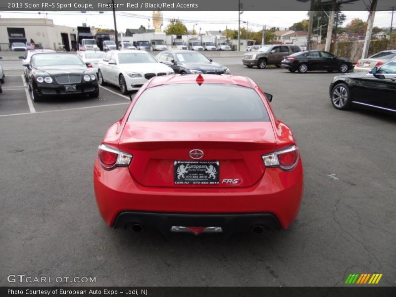 Firestorm Red / Black/Red Accents 2013 Scion FR-S Sport Coupe