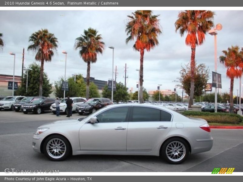 Platinum Metallic / Cashmere 2010 Hyundai Genesis 4.6 Sedan
