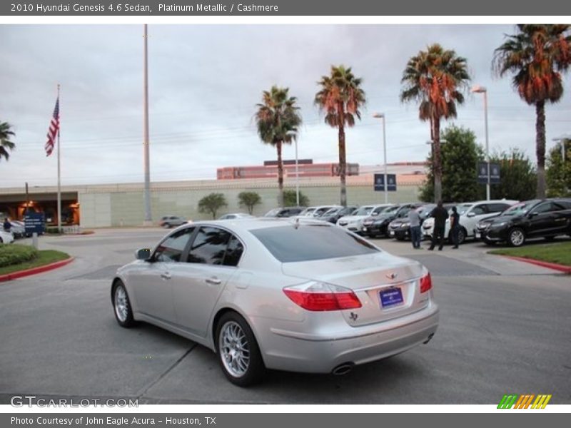 Platinum Metallic / Cashmere 2010 Hyundai Genesis 4.6 Sedan