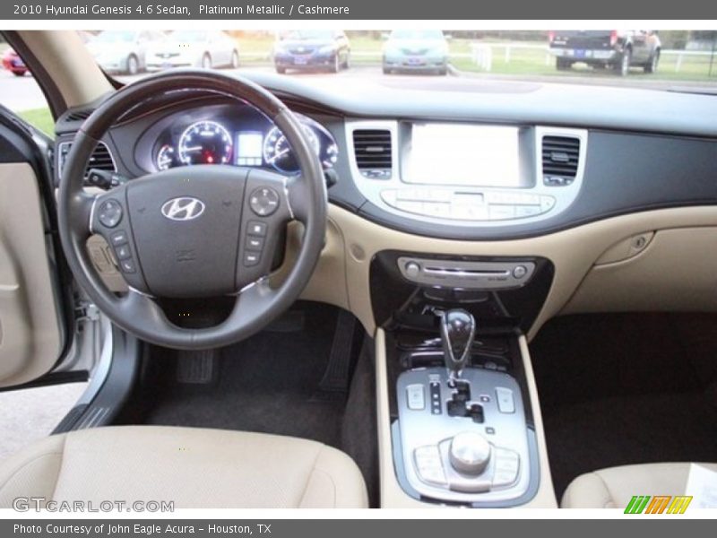 Platinum Metallic / Cashmere 2010 Hyundai Genesis 4.6 Sedan
