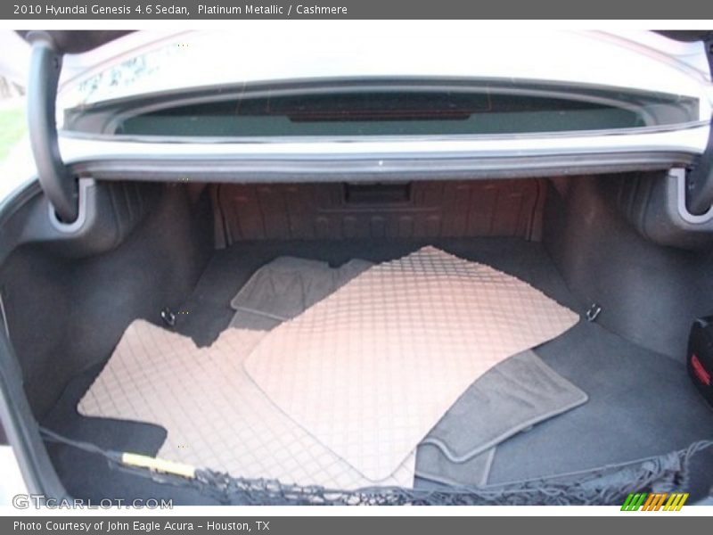 Platinum Metallic / Cashmere 2010 Hyundai Genesis 4.6 Sedan